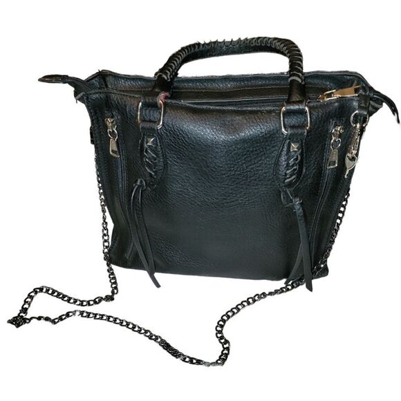 Used and Abused Lady Conceal Black Bag - Picture 1 of 11